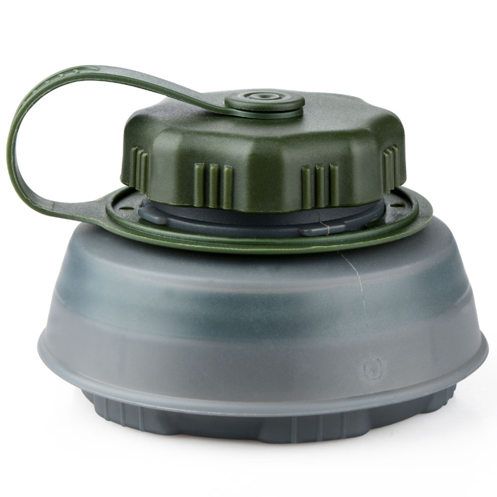 Outdoor Camping Water Tank - ขวดน้ำ TPU แบบพับได้ขนาด 750 มล. กาต้มน้ำน้ำหนักเบาทนทานสำหรับการตั้งแคมป์แบกเป้เดินป่าปีนเขา