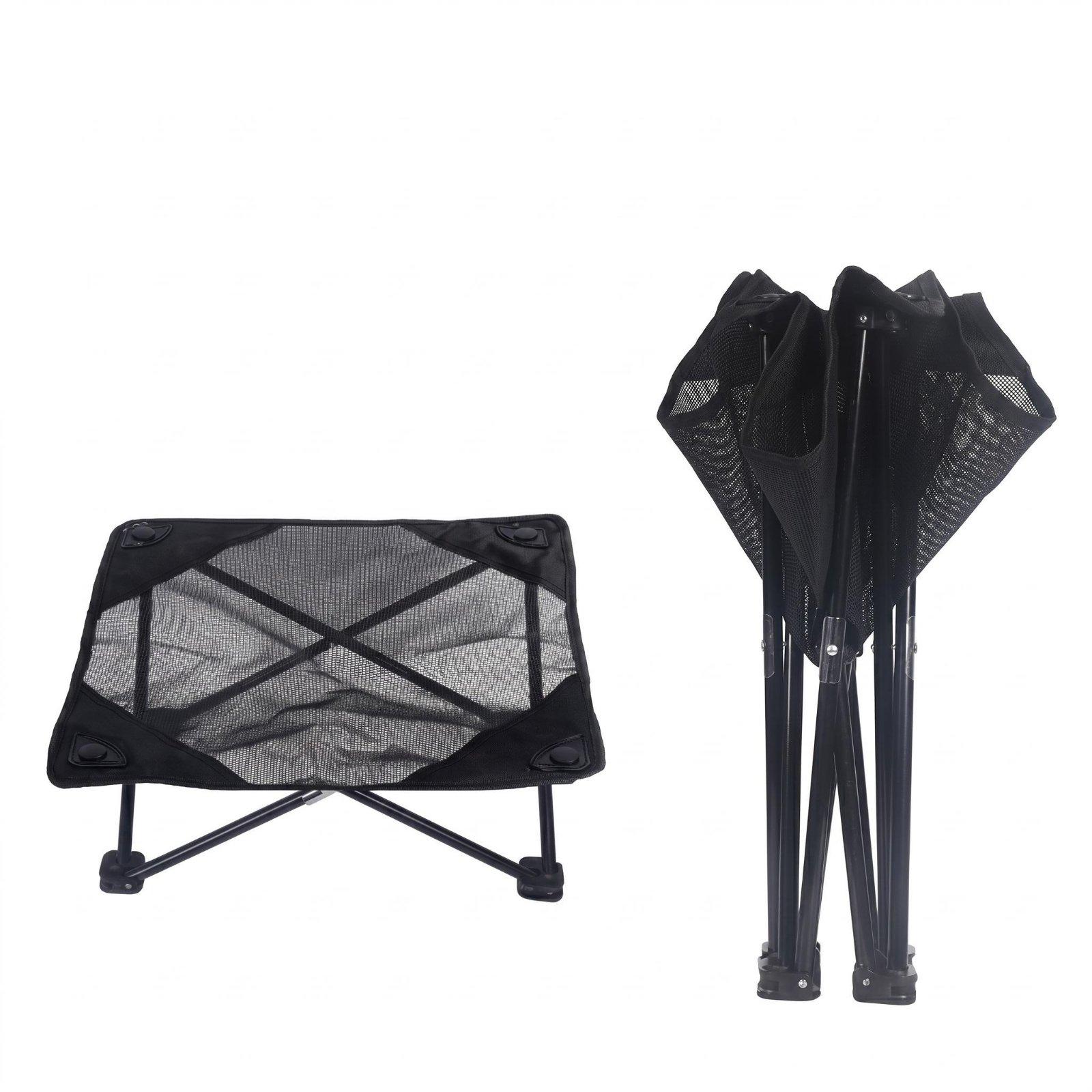 Outdoor Camping Cot - แท่นพักผ่อนกลางแจ้งแบบยกสูงสำหรับสัตว์เลี้ยง เตียงนอนเย็นแบบพกพาสำหรับสุนัข ใช้ได้ทุกฤดูกาลที่บ้านหรือแคมป์ปิ้ง