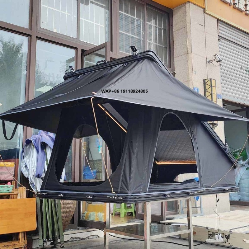 Outdoor Camping Australia - เต็นท์บนหลังคารถสำหรับ 2-3 คน แบบขายส่งสำหรับการตั้งแคมป์กลางแจ้ง ผลิตในออสเตรเลีย โครงสร้างอะลูมิเนียมทรงสามเหลี่ยม