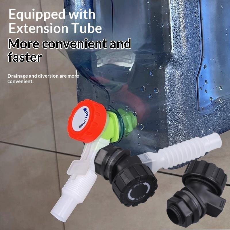 Outdoor Camping Water Tank - ก๊อกน้ำแบบพกพา 1/3 ชิ้น พร้อมท่อต่อขยาย สำหรับตั้งแคมป์กลางแจ้ง ใช้กับถังน้ำ/ถังเก็บน้ำ
