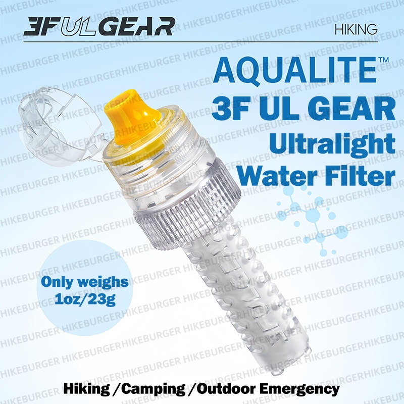 Outdoor Camping Water Filter - 3F UL GEAR เครื่องกรองน้ำแบบพกพาขนาดเล็ก ขวดกรองน้ำสำหรับตั้งแคมป์กลางแจ้ง เดินป่า
