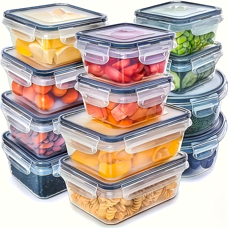Outdoor Camping Storage Box - ชุด 8 ชิ้น ประกอบด้วย 4 กล่องและ