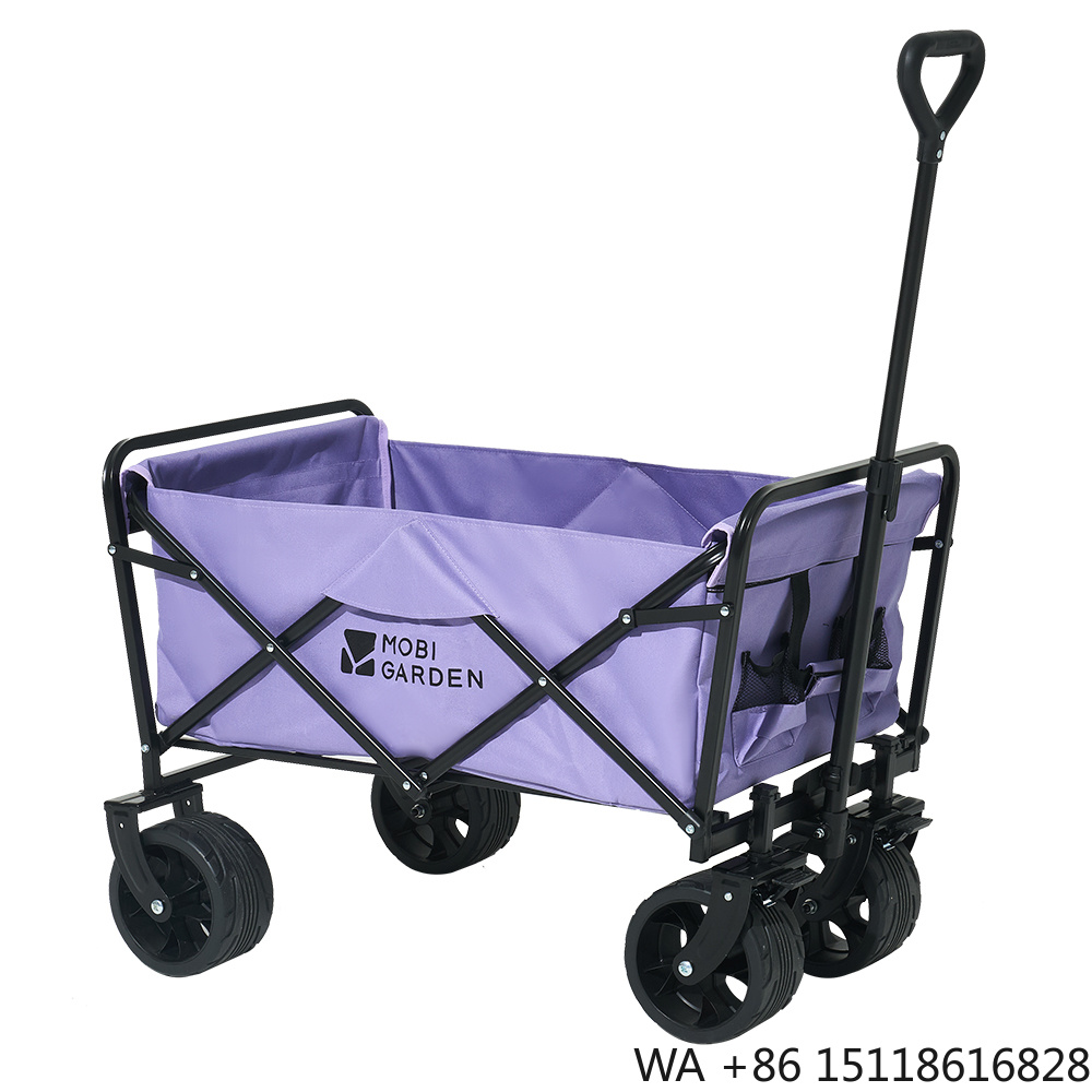 Outdoor Camping Table Foldable - รถเข็นพับได้สี่ล้อ Mobi Garden สำหรับใช้งานพิเศษกับรถแคมป์ปิ้งและรถเข็นแคมป์