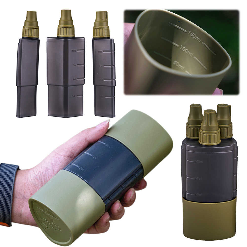 Outdoor Camping Kitchen Table - 3 In 1 Outdoor Camping เครื่องปรุงรสขวด