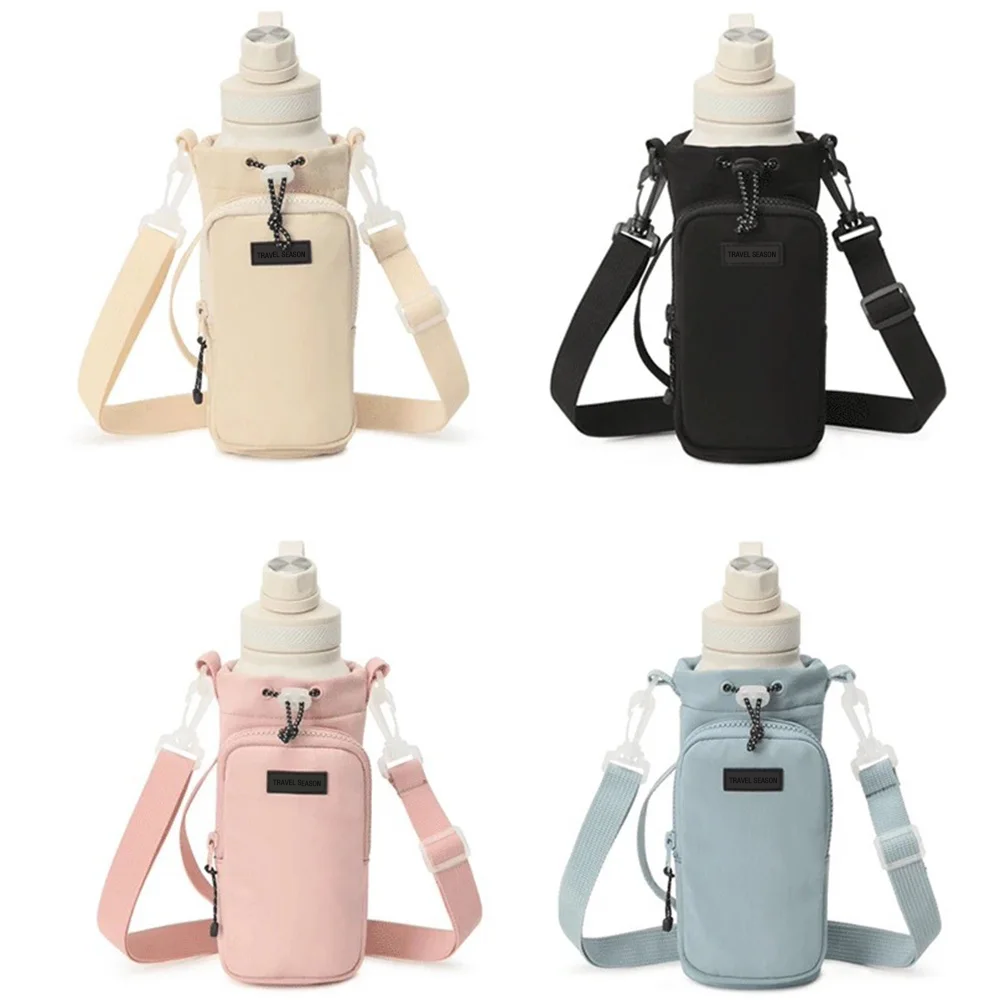Outdoor Camping Water Tank - กระเป๋าใส่ขวดน้ําแบบพกพาพร้อมสายสะพายไหล่ปรับได้ขวดน้ําสําหรับเดินเดินป่าตั้งแคมป์ยิม