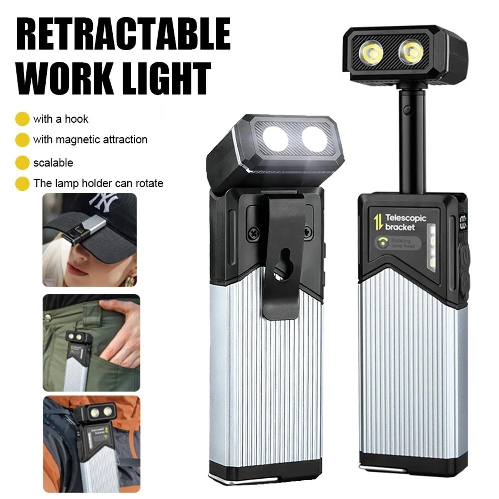Camping Lantern - แบบพกพา 180 ° ไฟฉาย LED แบบหมุนได้
