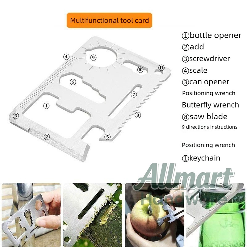กล่องเครื่องมือเอาตัวรอด EDC อ - Outdoor Camping Equipment บทวิจารณ์และราคา