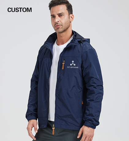 เสื้อแจ็คเก็ตกีฬาผู้ชาย โลโก้ส - Outdoor Camping Logo บทวิจารณ์และราคา