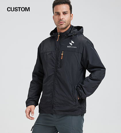 เสื้อแจ็คเก็ตกีฬาผู้ชาย โลโก้ส - Outdoor Camping Logo บทวิจารณ์และราคา