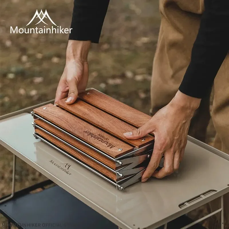 MOUNTAINHIKER ชั้นวางของสามชั้ - Outdoor Camping Table Foldable บทวิจารณ์และราคา