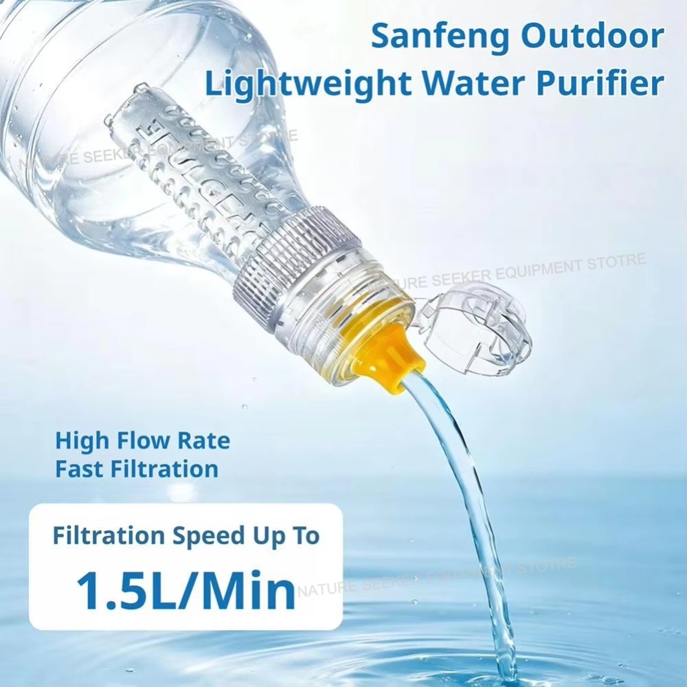 3F UL GEAR ขวดกรองน้ำขนาดเล็ก  - Outdoor Camping Water Filter บทวิจารณ์และราคา