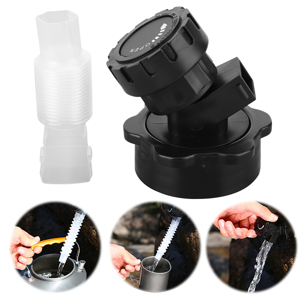 ก๊อกน้ำแบบพกพาพร้อมสายต่อ, ก๊อ - Outdoor Camping Water Jug บทวิจารณ์และราคา