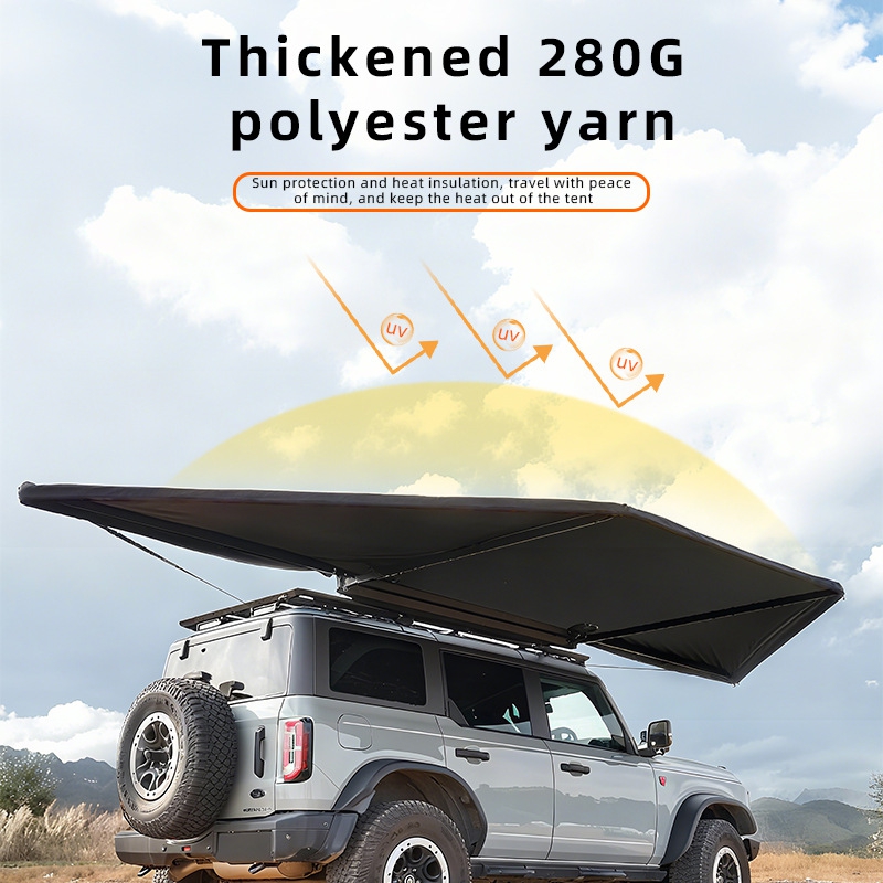 เต็นท์กันแดดทรงพัดลม 180 องศา  - Outdoor Camping Car Tent บทวิจารณ์และราคา