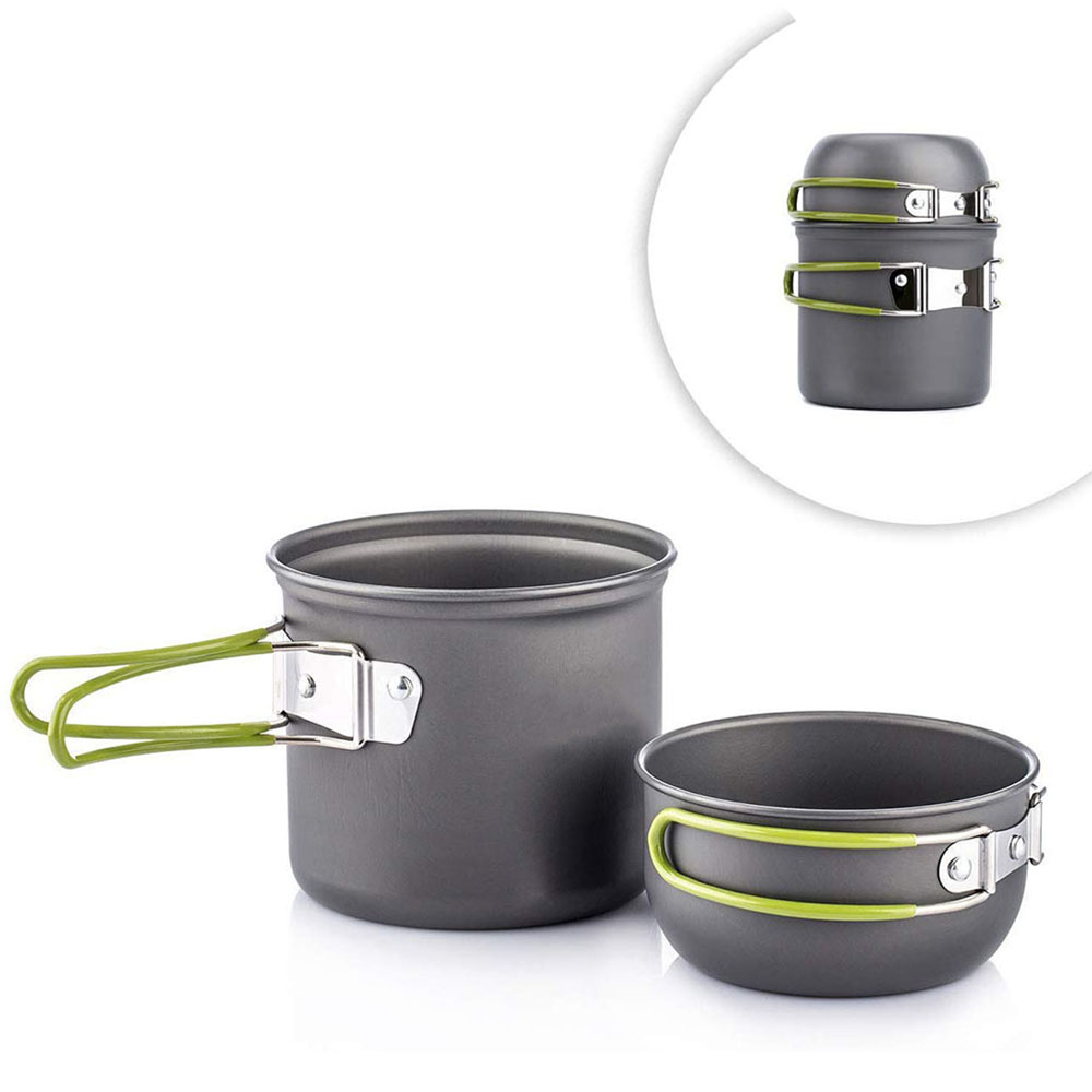 Ultralight Camping Pots ชุดเคร - Outdoor Camping Kitchen Table บทวิจารณ์และราคา