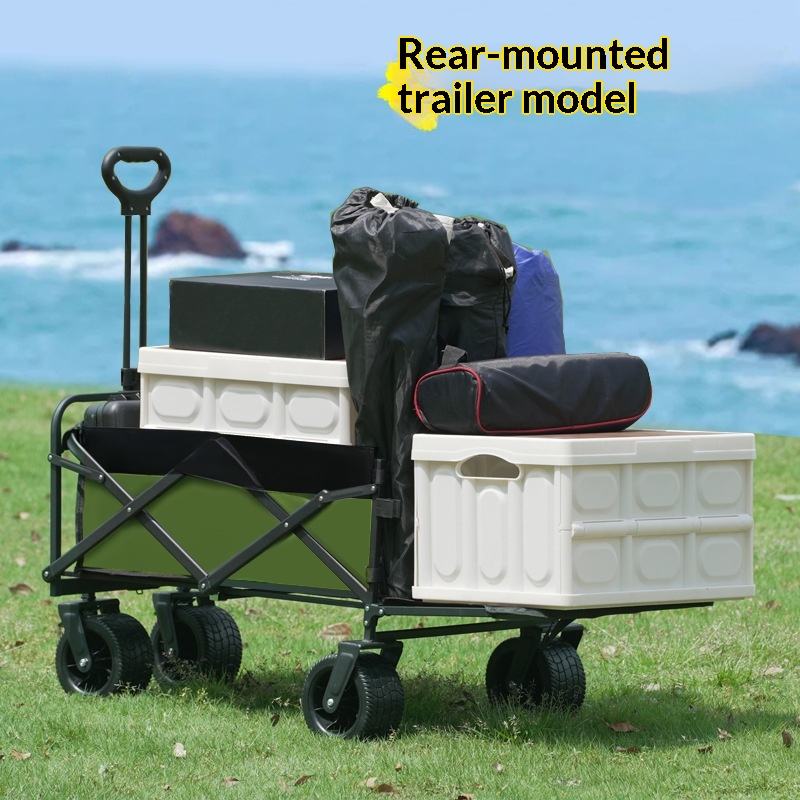รถเข็นอเนกประสงค์แบบพับได้ 4 ล - Outdoor Camping Table Foldable บทวิจารณ์และราคา