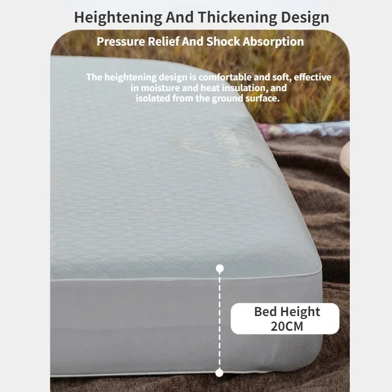 ที่นอนเป่าลมอัตโนมัติสำหรับ 2  - Outdoor Camping Cot บทวิจารณ์และราคา