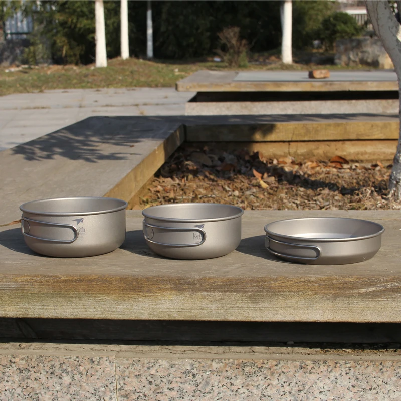 Keith 3PCS ไทเทเนียมเครื่องครั - Outdoor Camping Kitchen Table บทวิจารณ์และราคา