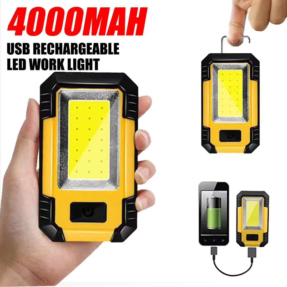 ไฟฉายชาร์จได้ 4000mAh แสงสว่าง - Outdoor Camping Lighting บทวิจารณ์และราคา