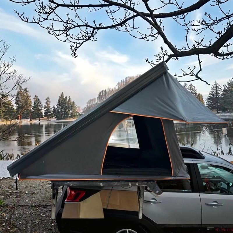 เต็นท์หลังคารถยนต์แบบแข็งน้ำหน - Outdoor Camping Car Tent บทวิจารณ์และราคา