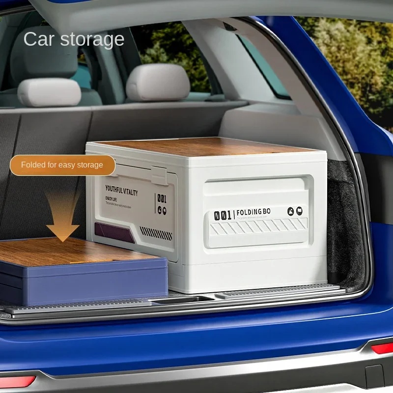 กล่องเก็บของกลางแจ้ง กล่องพับไ - Outdoor Camping Storage Box บทวิจารณ์และราคา