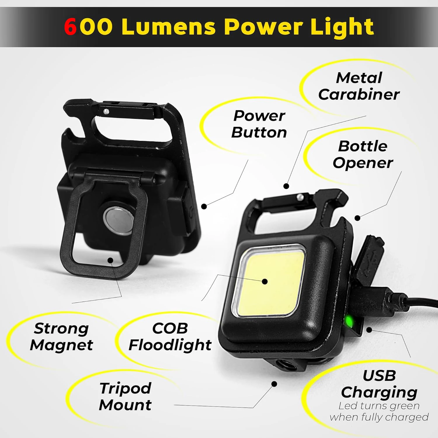 ไฟฉายพกพาแบบพวงกุญแจ มินิอเนกป - Camping Lantern บทวิจารณ์และราคา