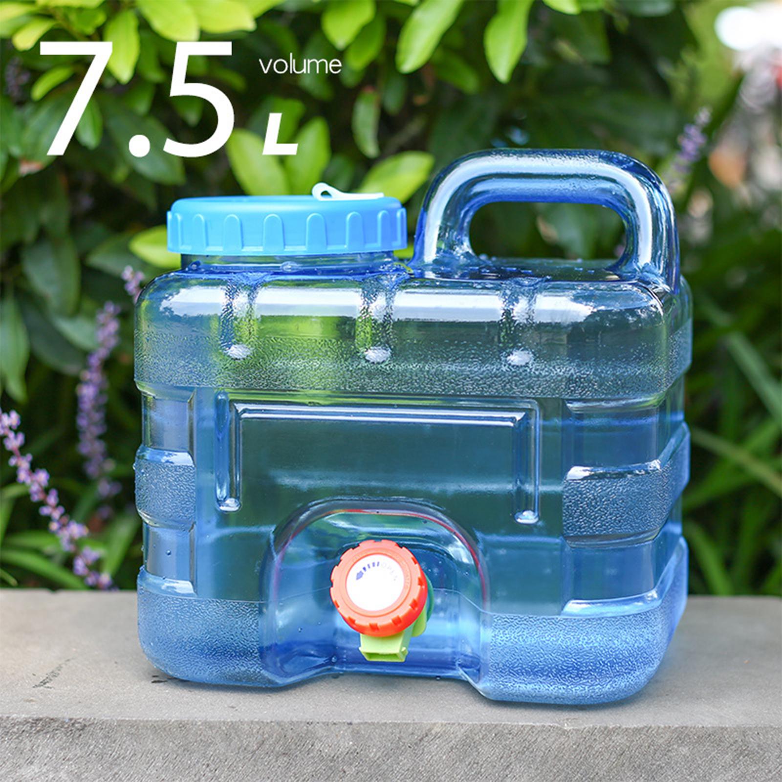 ภาชนะบรรจุน้ำแบบพกพาพร้อมก๊อกน - Outdoor Camping Water Jug บทวิจารณ์และราคา