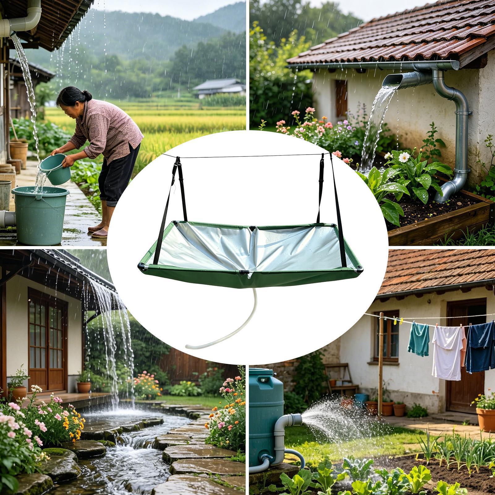 ผ้าดักน้ำฝนสำหรับสวน พร้อมสายย - Outdoor Camping Water Filter บทวิจารณ์และราคา