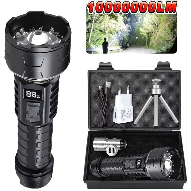 ไฟฉาย LED แบบ COB แบบชาร์จไฟได - Outdoor Camping Lighting บทวิจารณ์และราคา