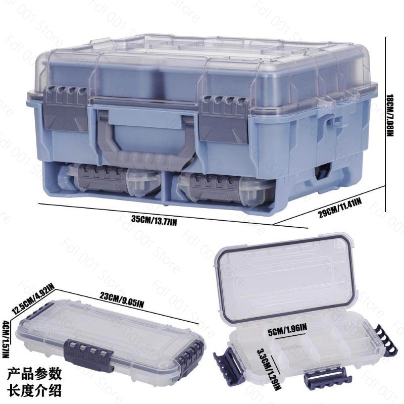 กล่องใส่อุปกรณ์ตกปลาความจุขนาด - Outdoor Camping Storage Box บทวิจารณ์และราคา