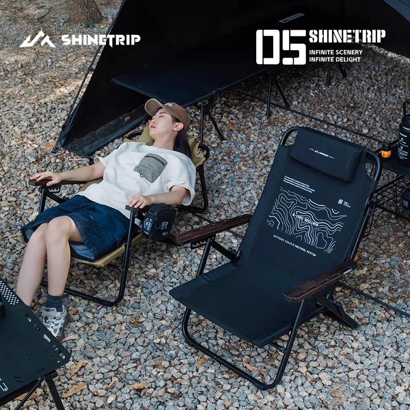 เก้าอี้พักผ่อนพับได้สำหรับกิจก - Outdoor Camping Lounge Chairs บทวิจารณ์และราคา