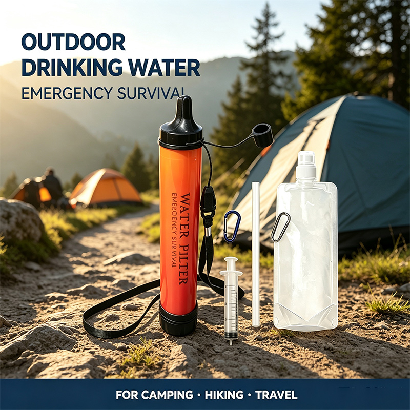เครื่องกรองน้ำแบบพกพาสำหรับการ - Outdoor Camping Water Filter บทวิจารณ์และราคา