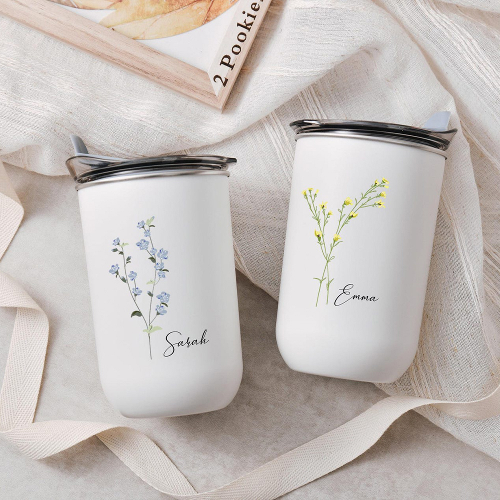 แก้วสแตนเลสลายดอกไม้สีแดงพร้อม - Outdoor Camping Water Tank บทวิจารณ์และราคา