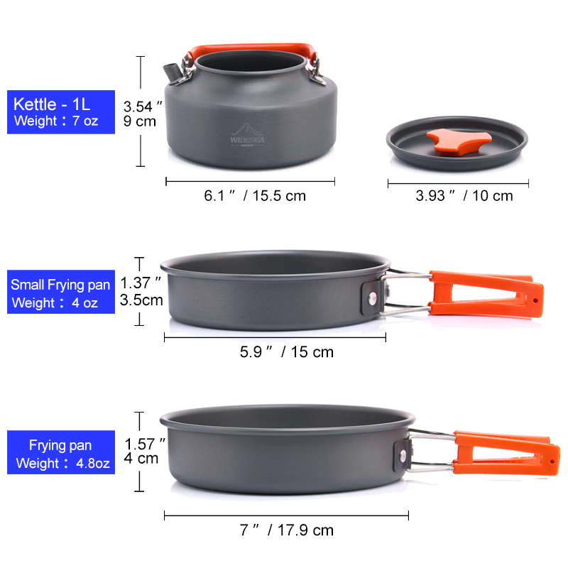 Widea เครื่องใช้บนโต๊ะอาหารสำห - Outdoor Camping Kitchen Table บทวิจารณ์และราคา