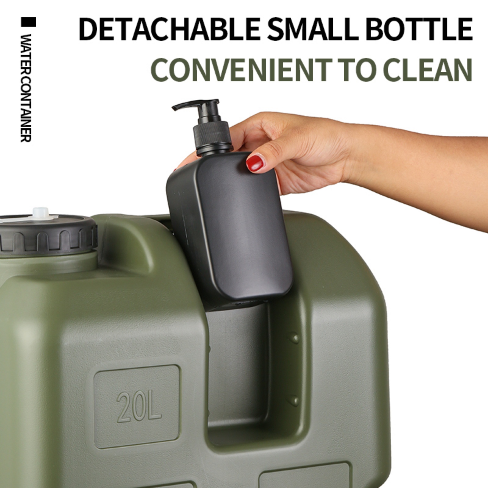 เหยือกน้ำพกพาขนาด 15/20 ลิตร พ - Outdoor Camping Water Tank บทวิจารณ์และราคา
