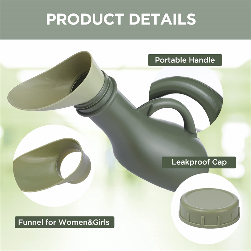 ปัสสาวะแบบพกพา 1000ml รั่วไหลป - Outdoor Camping Water Tank บทวิจารณ์และราคา