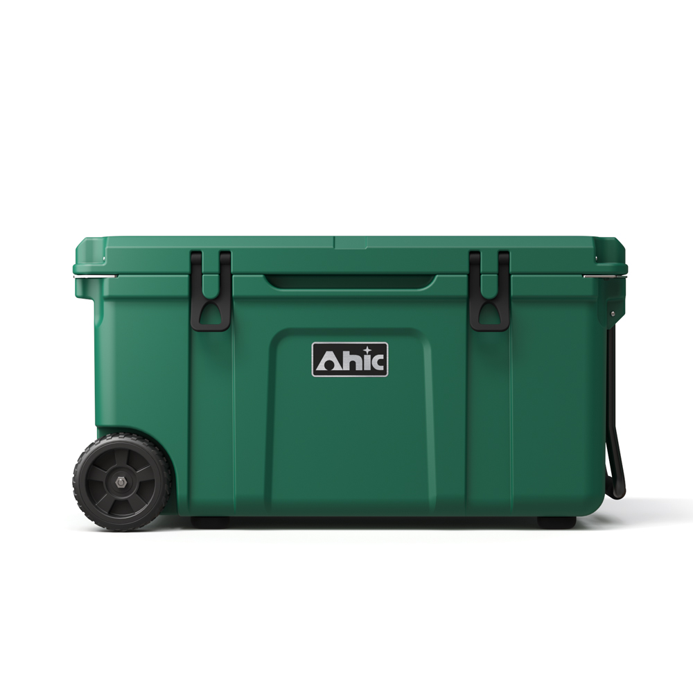 กล่องเก็บความเย็นแบบมีล้อลาก ข - Outdoor Camping Logo บทวิจารณ์และราคา