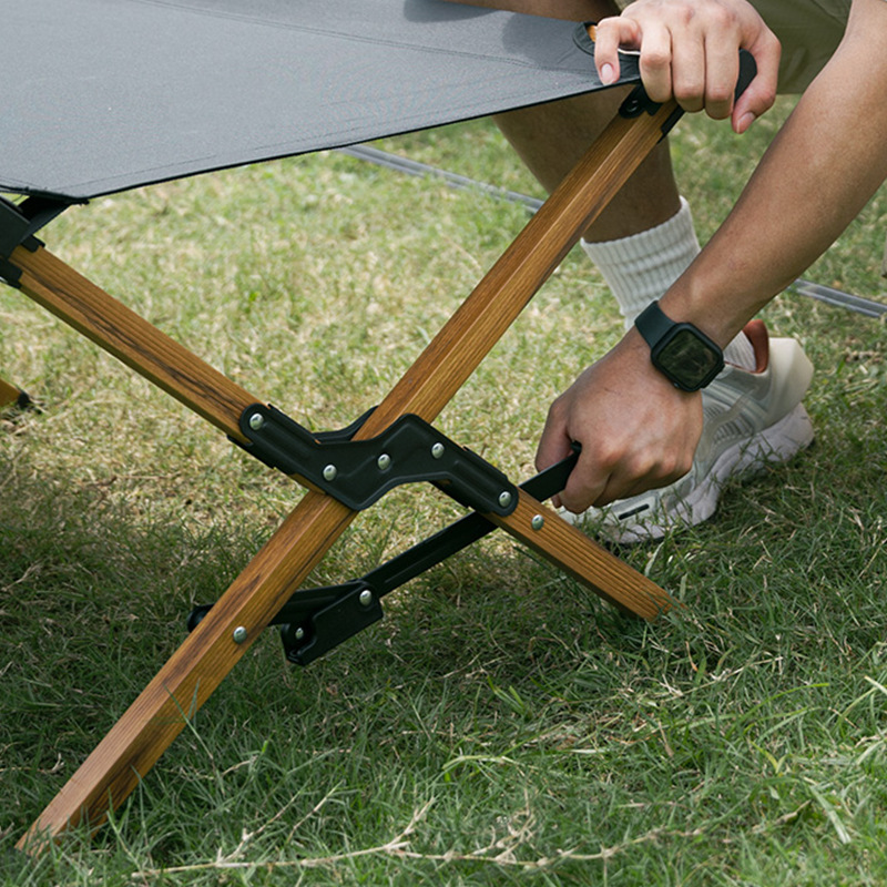 เตียงเดี่ยวขนาดใหญ่แบบพับได้ พ - Outdoor Camping Cot บทวิจารณ์และราคา