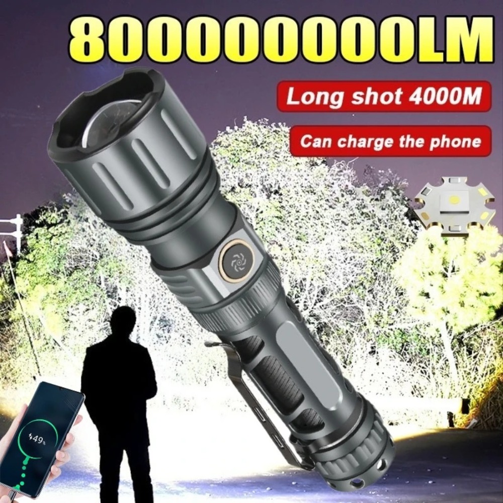 ไฟฉายซุปเปอร์ไบรท์แบบพกพา ชาร์ - Outdoor Camping Lighting บทวิจารณ์และราคา