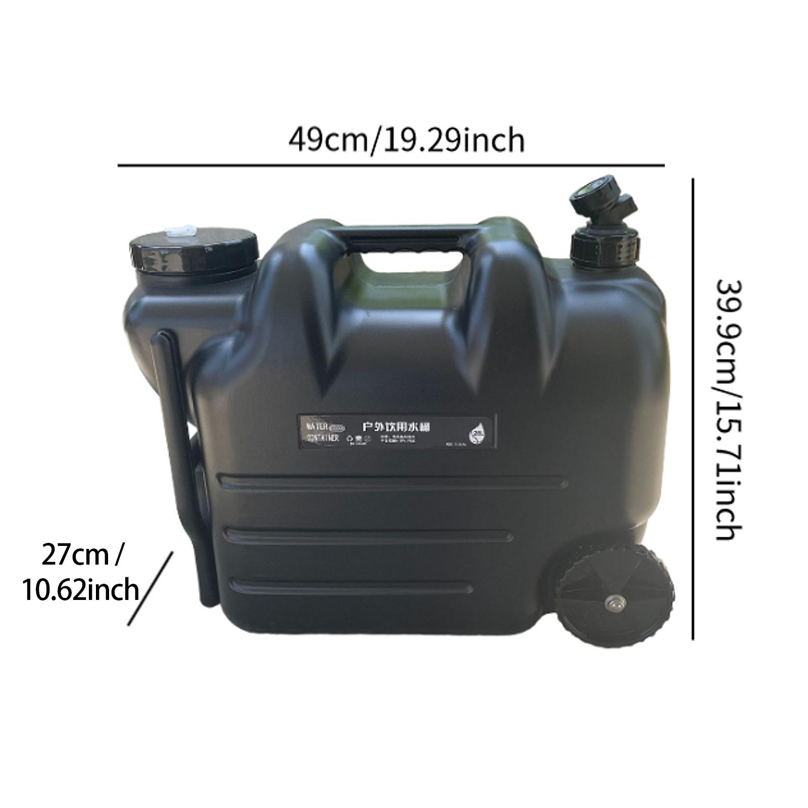 ถังเก็บน้ำสำหรับตั้งแคมป์ 28 ล - Outdoor Camping Water Jug บทวิจารณ์และราคา