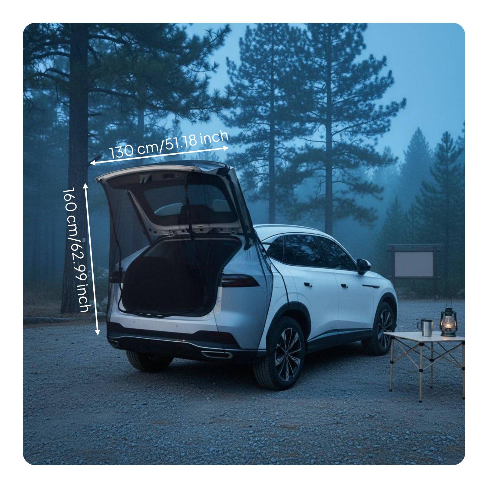 มุ้งกันยุงตาข่ายหนาสำหรับกลางแ - Outdoor Camping Car Tent บทวิจารณ์และราคา