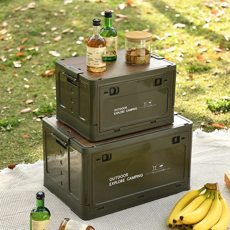 กล่องเก็บของพับได้สำหรับตั้งแค - Outdoor Camping Equipment บทวิจารณ์และราคา