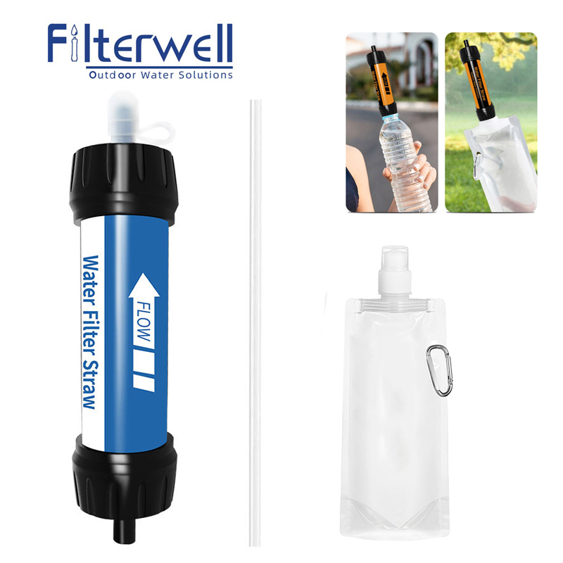 เครื่องกรองน้ำสำหรับเดินป่าขนา - Outdoor Camping Water Filter บทวิจารณ์และราคา